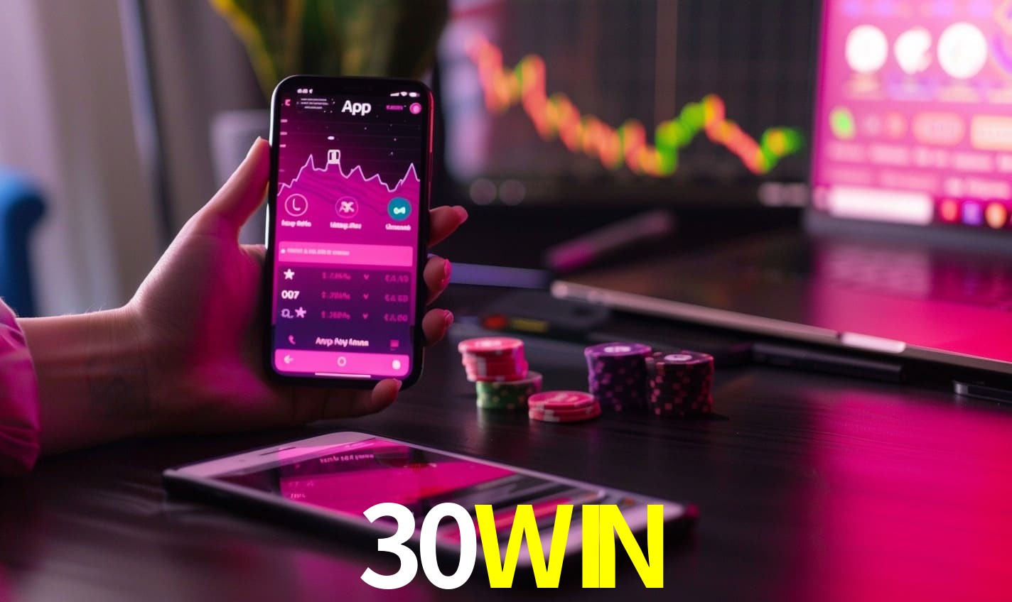 Recursos Exclusivos do App 30WIN - Modo Offline, Login Biométrico